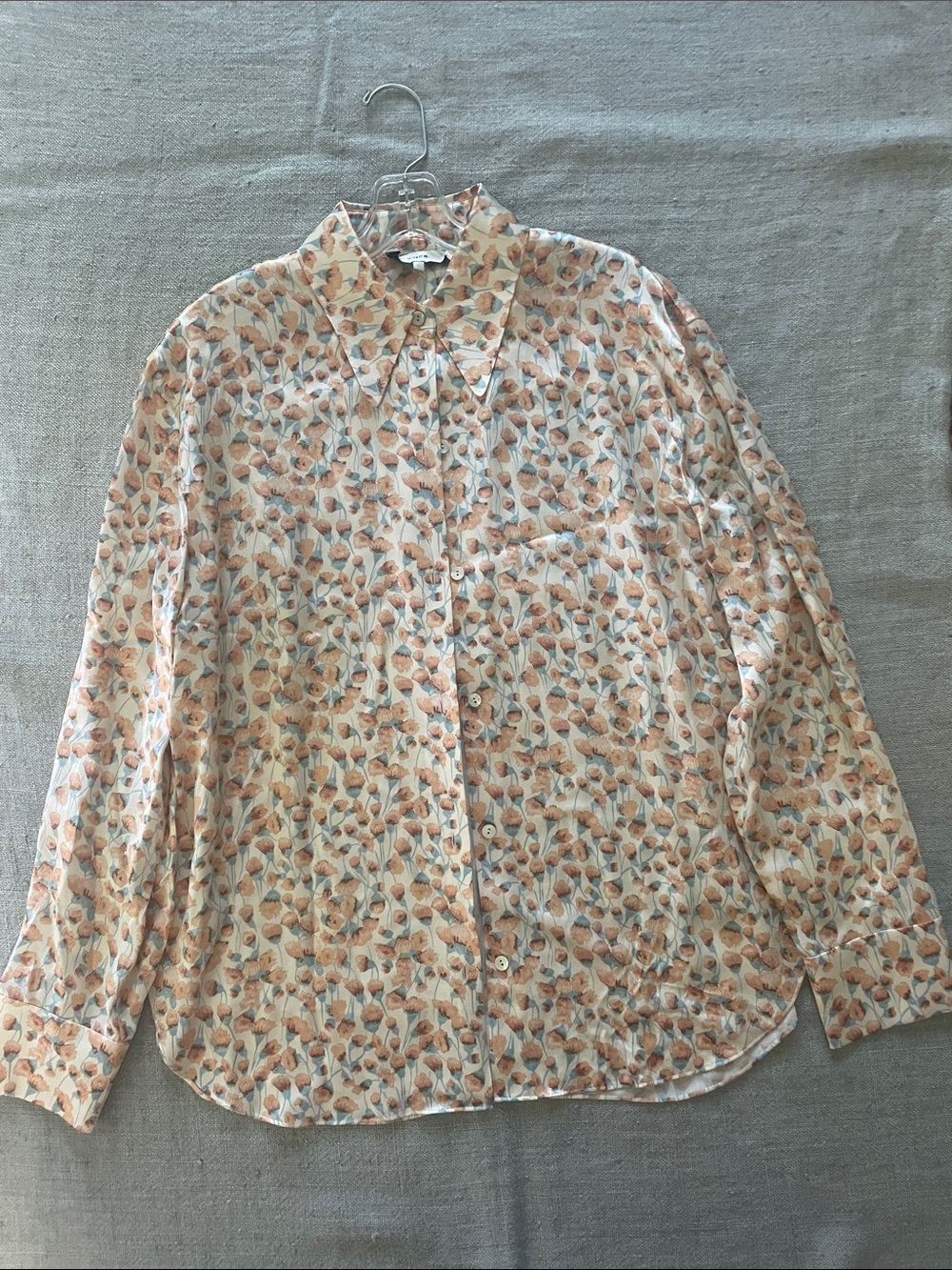 Women’s Floral Button-Up Shirt